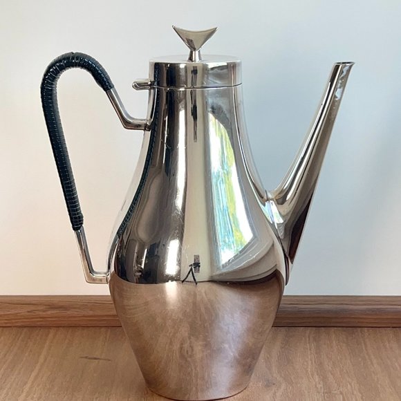 Reed & Barton Denmark Silver Plate Coffee Pitcher & Sugar Bowl - Picture 3 of 7